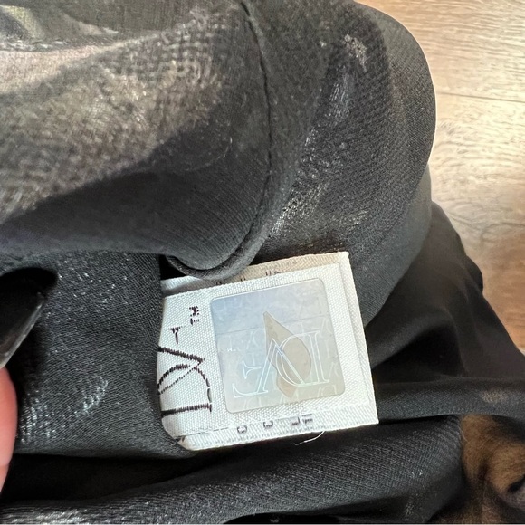 NWT Diane Von Furstenberg Margarit Printed Slip Dress, Army of Hearts SZ 6 - Picture 4 of 10